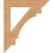 Ekena Millwork Merced Traditional Smooth Bracket, Western Red Cedar, 5 1/2"W x 38"D x 44"H BKT06X38X44MRC01SWR - alternate 4